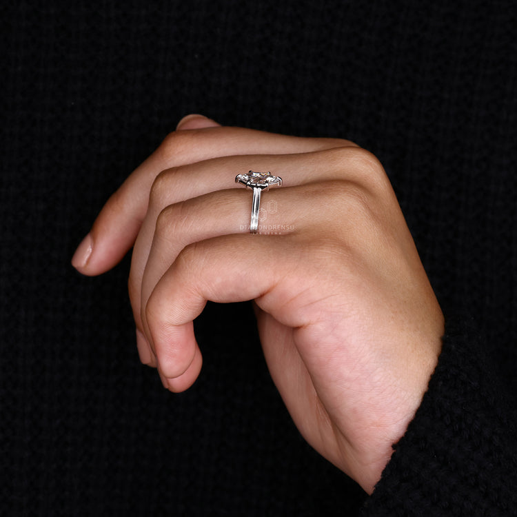 Solitaire Setting Ring with a sleek and sophisticated look.
