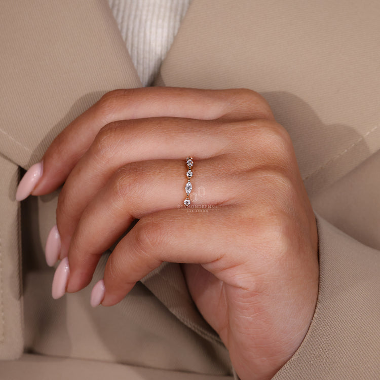 Simple wedding band designed for everyday elegance.
