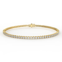 2 carat diamond tennis bracelet for women.