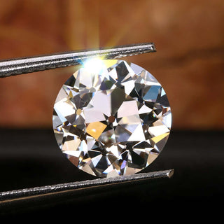 2.5 carat Old European Cut diamond is ideal for custom vintage-style rings.
