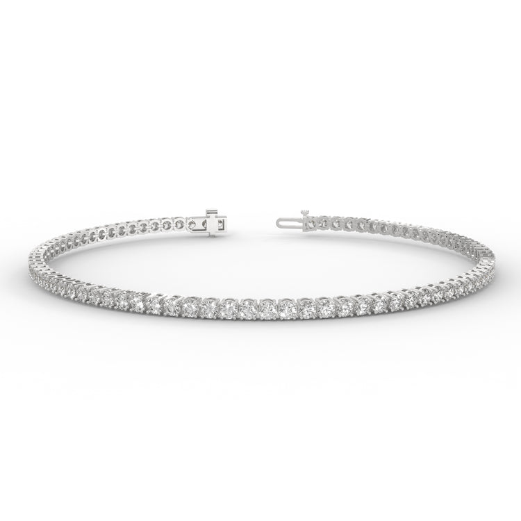 7 inch lab grown diamond tennis bracelet.
