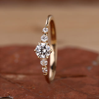Claw Prong Engagement Ring for secure and elegant settings.
