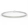 2 carat round cut diamond tennis bracelet.
