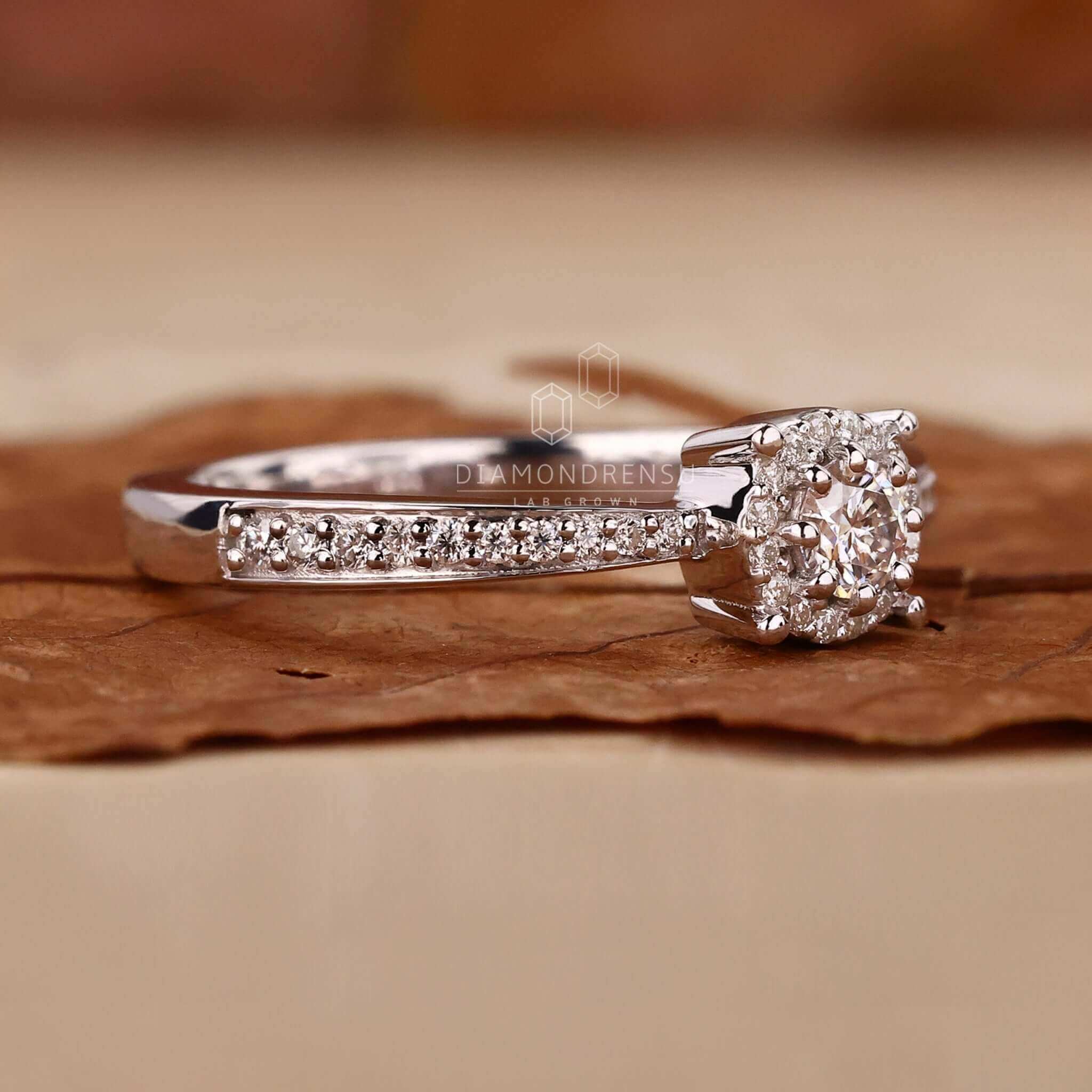 conflict free diamond engagement ring