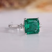 Buy diamond ring with Lab Grown Diamond center.
