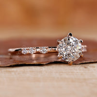 Jubilee Cut Diamond Ring designed for a classic yet modern look.