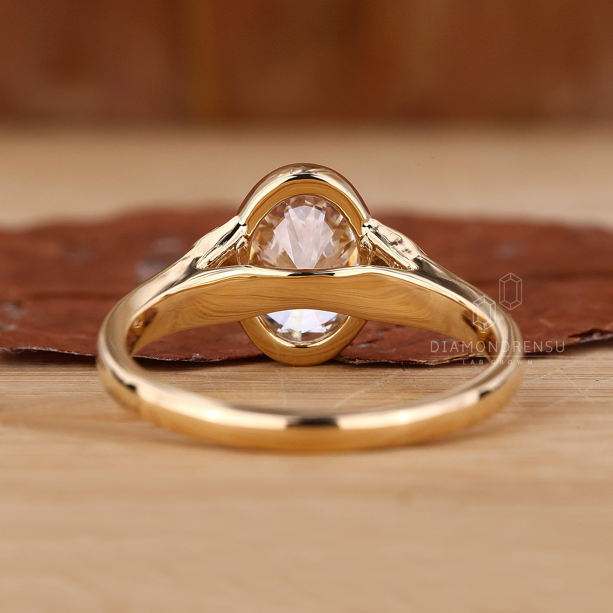 An oval diamond ring elegantly displayed in a jewelry box, ready to symbolize a lifetime of love and commitment.