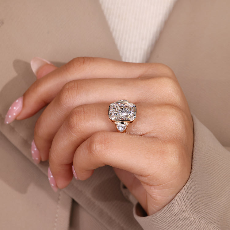 IGI certified three diamond ring by Diamondrensu.
