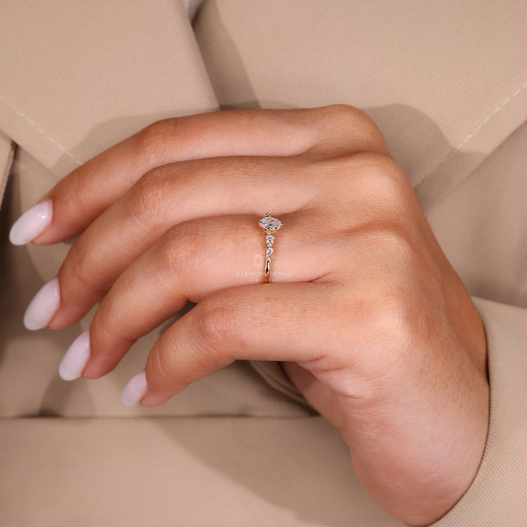 Buy Engagement Ring with IGI certified lab grown diamonds today.
