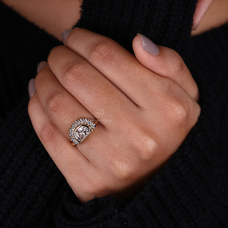 Diamondrensu ring with diamondrensu engagement ring.
