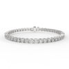10 carat lab grown diamond tennis bracelet.
