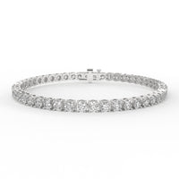 10 carat lab grown diamond tennis bracelet.
