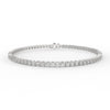 3 carat lab grown diamond tennis bracelet.
