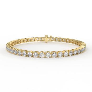10 carat lab diamond tennis bracelet for women.
