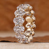 Diamondrensu handmade full eternity wedding band.
