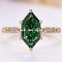 Dutch marquise diamond ring with round and marquise cut pavé.