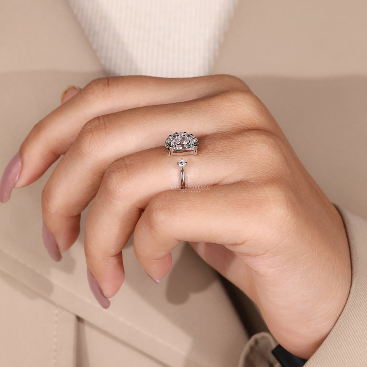 Buy engagement ring with IGI certified Lab Grown Diamond.
