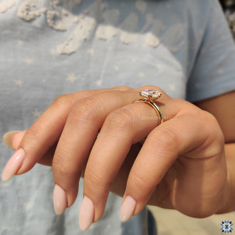 Handmade ring featuring intricate artistry
