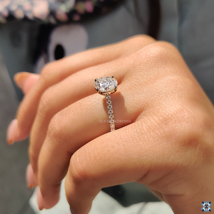 Buy moissanite ring perfect for a meaningful proposal.
