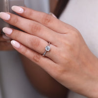 Tapered shank band designed for comfort and style in a handmade ring.
