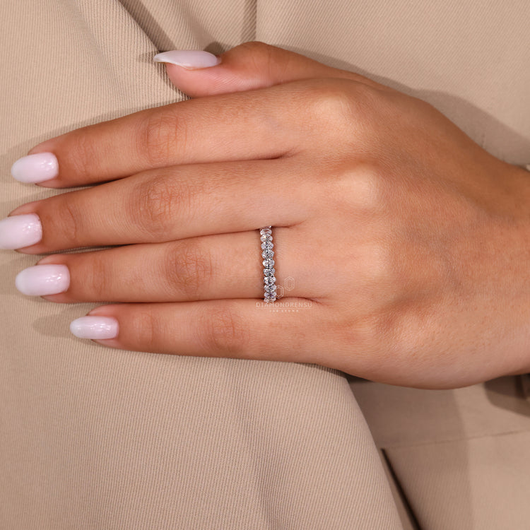 Custom wedding band made to fit your unique style.
