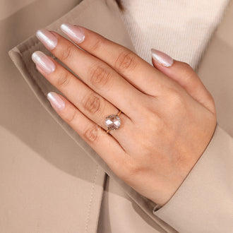 IGI certified lab grown diamond ring
