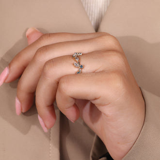 Handmade band crafted as fine handmade jewelry.
