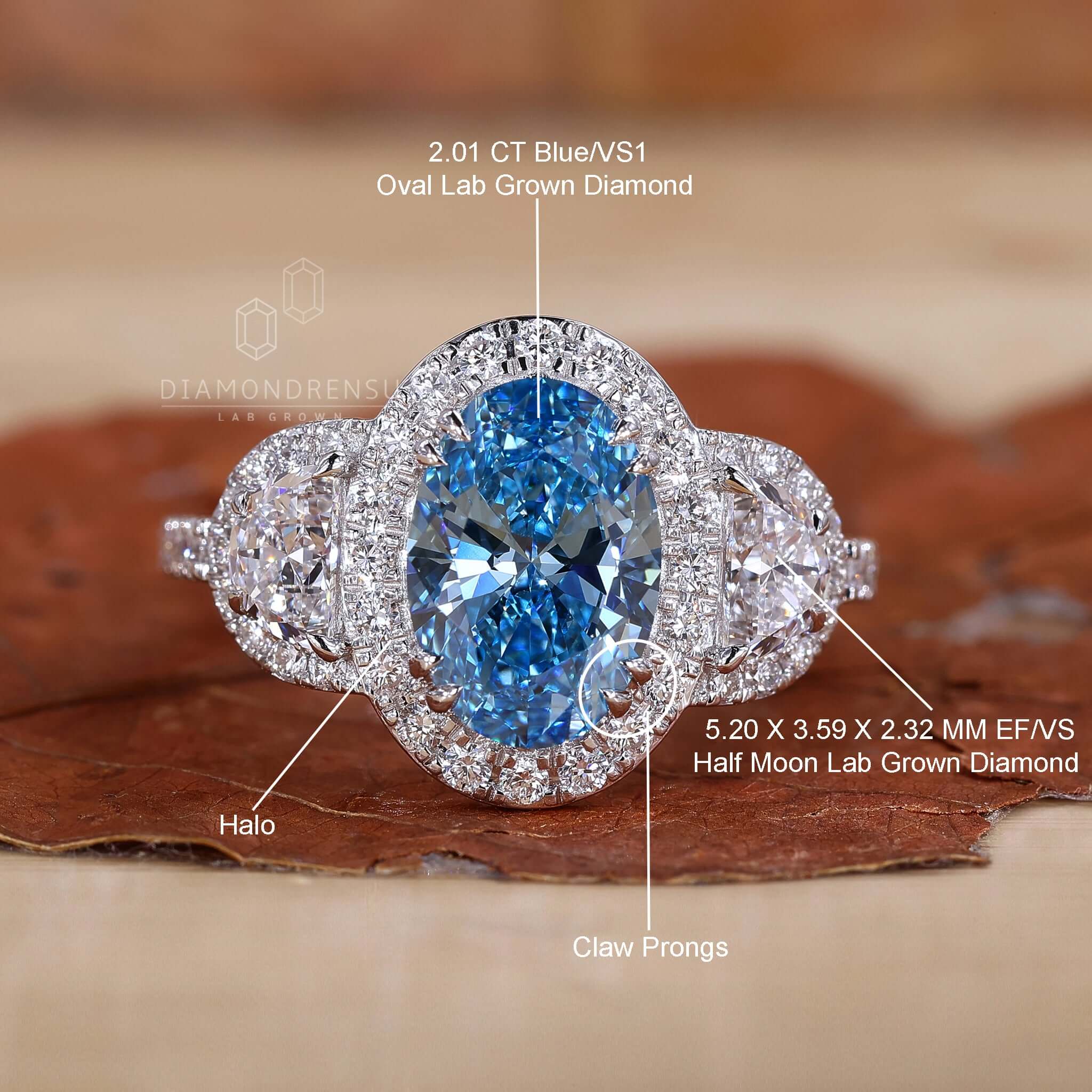 Custom Engagement Ring crafted to personal perfection by Diamondrensu