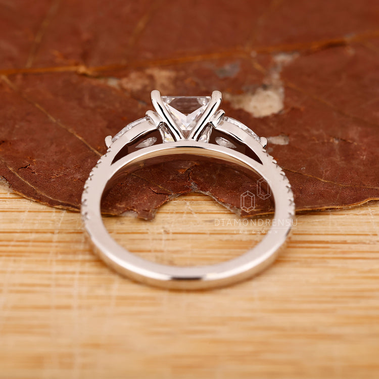 Buy Engagement Ring crafted using four prong engagement ring in handmade jewelry.
