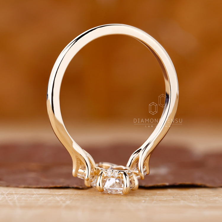 Gift for her, like a diamondrensu engagement ring, crafted with care to celebrate love and special moments.
