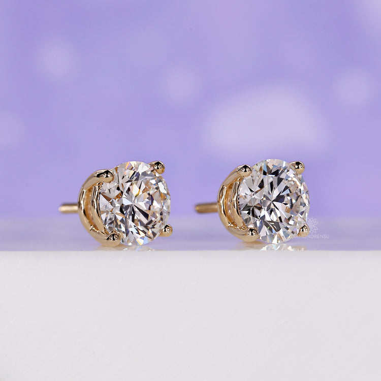 Bold mens diamond earrings for a sleek and elegant style.