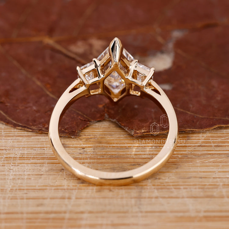 Customize ring to reflect your personal style and love story.
