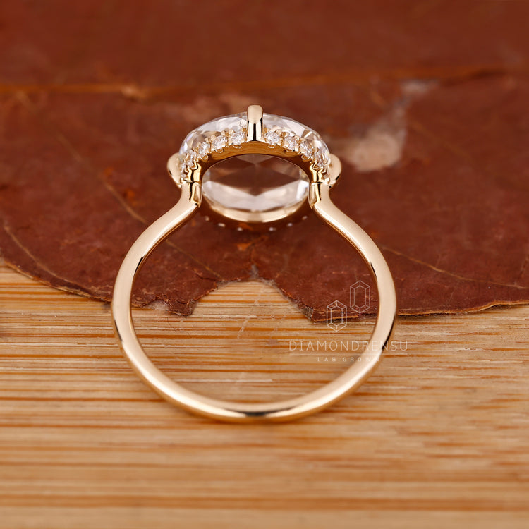 Buy rose cut diamond engagement ring
