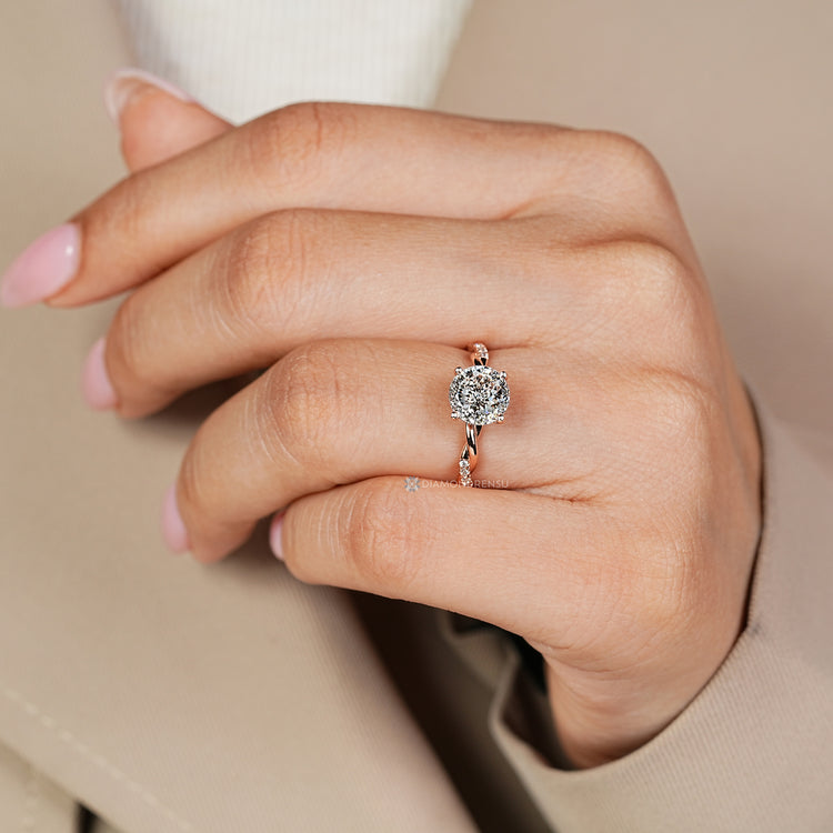Handmade Portuguese diamond ring by Diamondrensu.