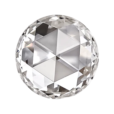 Rose Cut Moissanite Rings