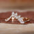 Exquisite tiara wedding band with intricate design, symbolizing elegance and romance