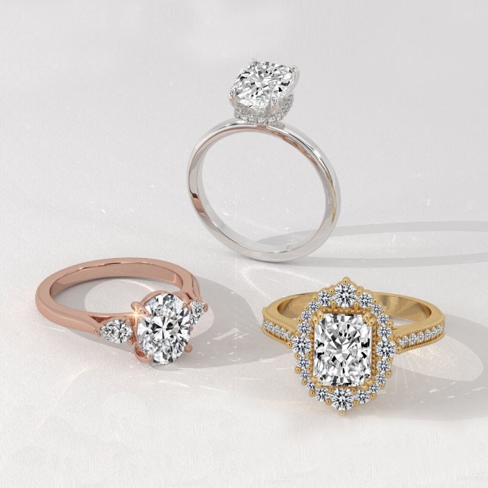 moissanite engagement rings collection by diamondrensu