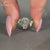 Lab grown coffin diamond ring with nature inspired style.