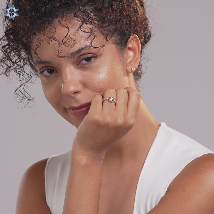 Vintage-Inspired Rose Cut Diamond Ring