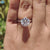 2.91 CT Round Heart and Arrow Cut Classic Six Prongs Solitaire Wedding Ring