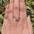 8.00 MM Round Colorless Moissanite Bezel Set Solitaire Wedding Ring