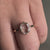 Cushion Rose Cut Lab Grown Diamond Solitaire Engagement Ring
