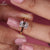 Rose Gold Engagement Ring with a luxurious and romantic feel.
