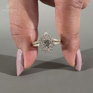 Chevron Diamond Wedding Band crafted for modern elegance.
