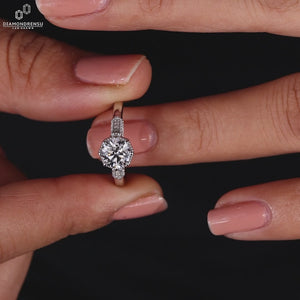 Vintage Engagement Ring featuring exquisite detailing.
