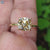 2.50 CT Yellow Cushion Old European Cut Statement Solitaire Wedding Ring