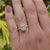 2.72 TCW Radiant Cut Light Yellow Moissanite Engagement Ring