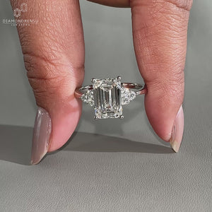 Lab grown diamond ring - Diamondrensu