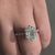 Radiant Cut Lab Grown Diamond Pave Engagement Ring