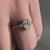Pear Cut Lab Grown Diamond Five Stone Engagement Ring